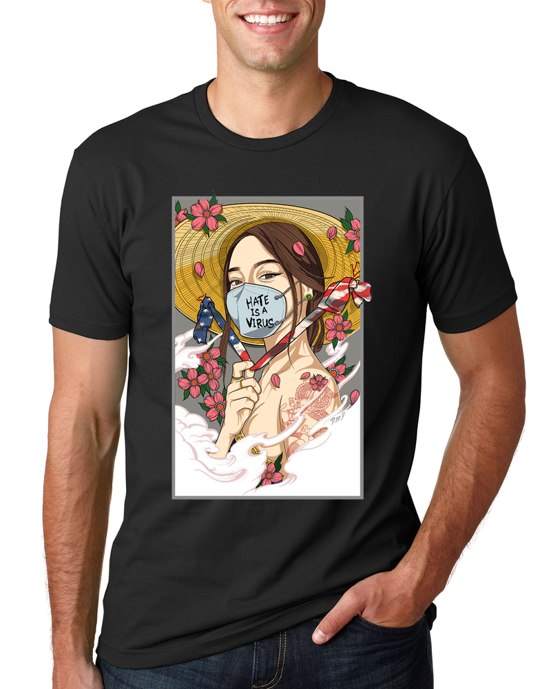 "MODEL MINORITY X HATEISAVIRUS" by Dizzy Doan