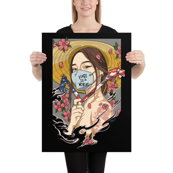 "Model Minority" BLACK (Unframed)