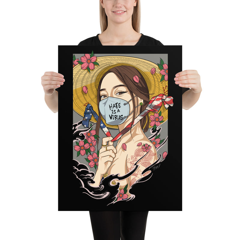 "Model Minority" BLACK (Unframed)