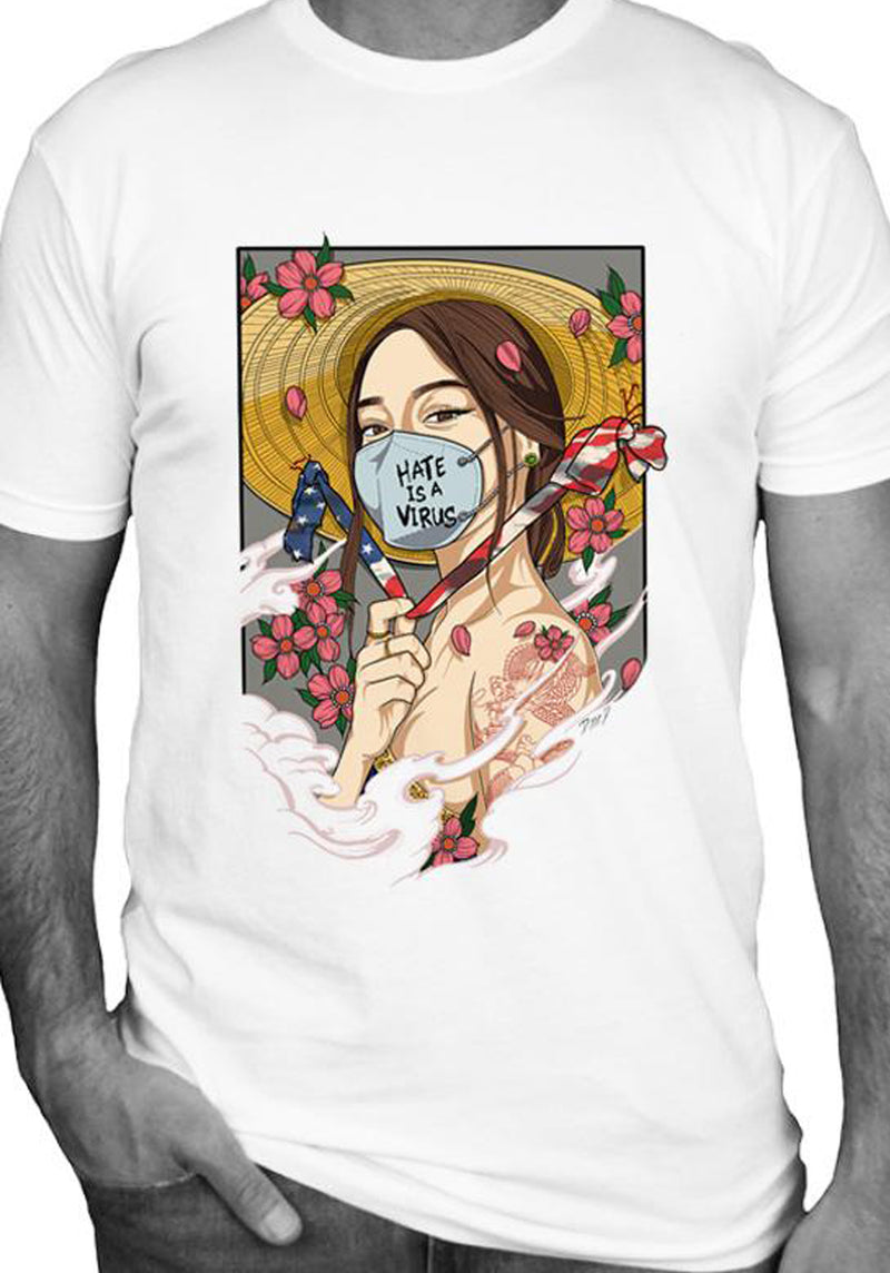 "MODEL MINORITY X HATEISAVIRUS" by Dizzy Doan